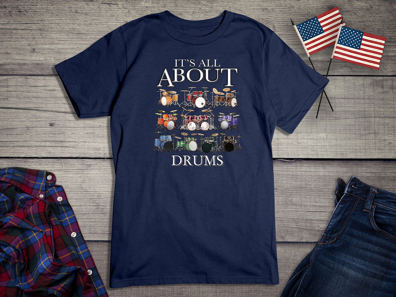 All About Drums T-Shirt