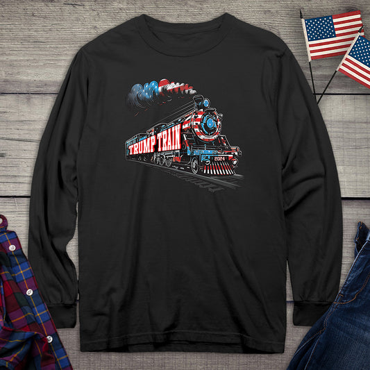 Trump Train Long Sleeve Tee