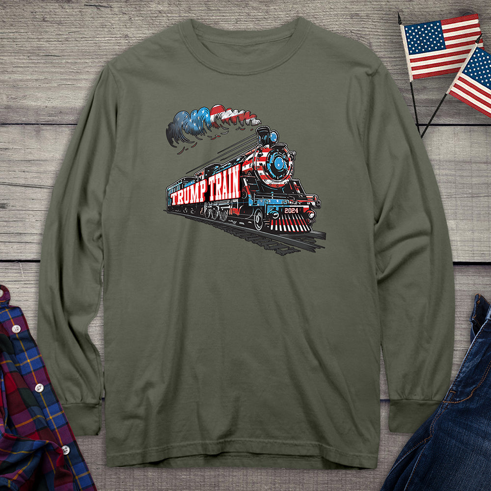 Trump Train Long Sleeve Tee