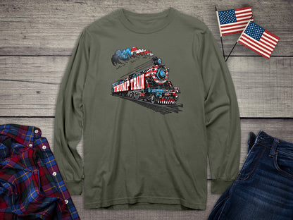 Trump Train Long Sleeve Tee