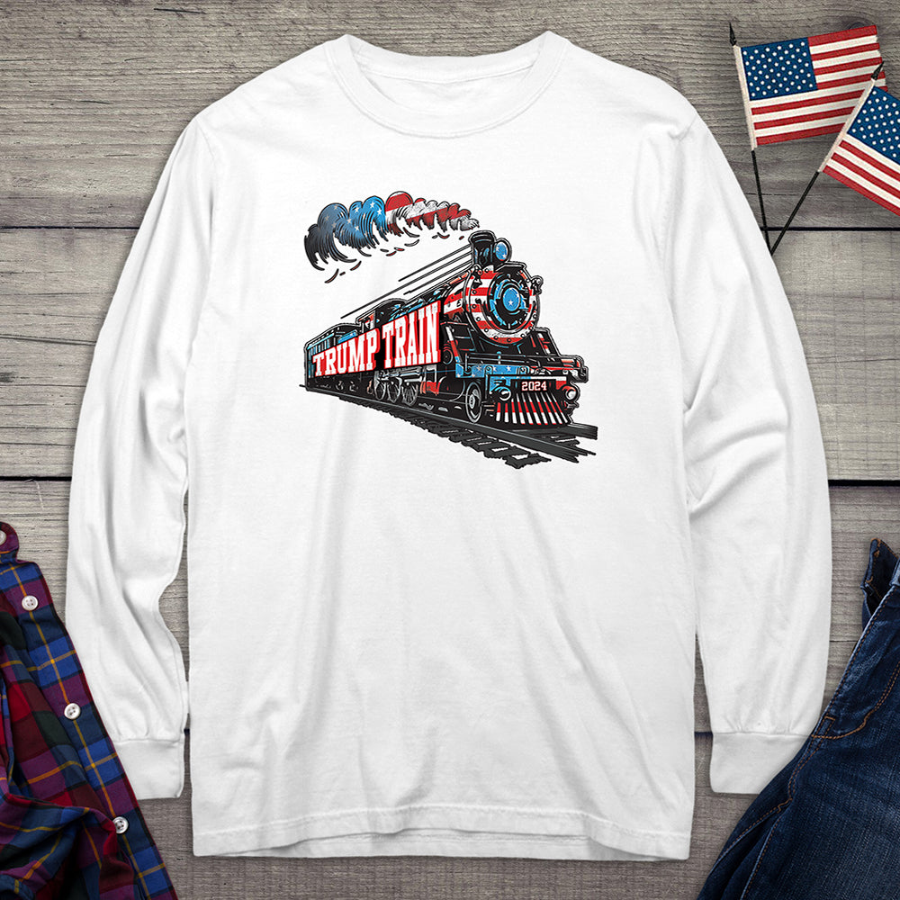 Trump Train Long Sleeve Tee