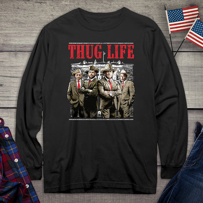 Thug Life Trump Long Sleeve Tee