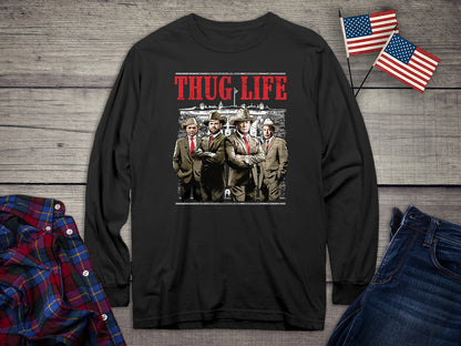 Thug Life Trump Long Sleeve Tee