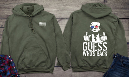 Guess Who’s Back With Crest Hoodie