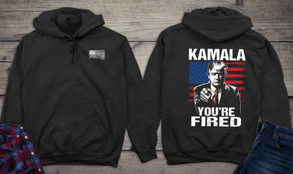 Kamala You’re Fired With Crest Hoodie