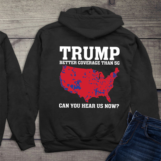 Trump Coverage With Crest Hoodie