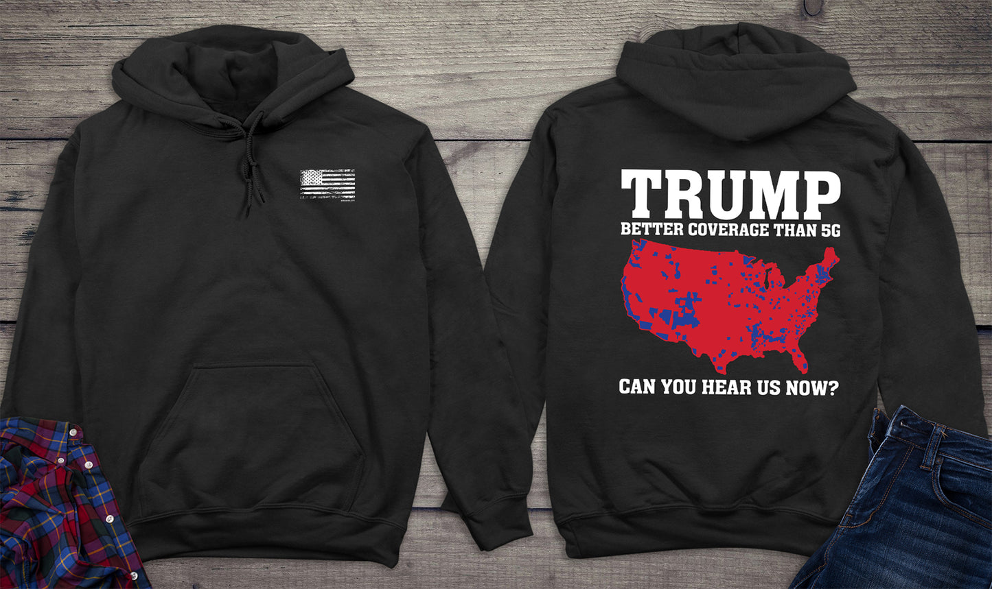 Trump Coverage With Crest Hoodie