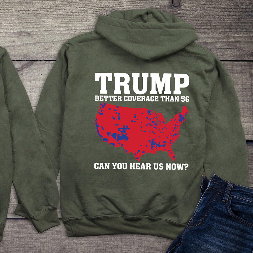 Trump Coverage With Crest Hoodie