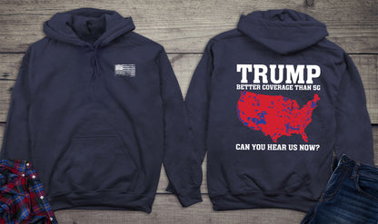 Trump Coverage With Crest Hoodie