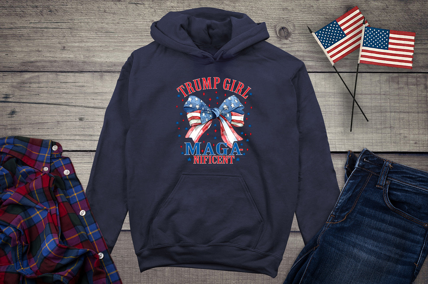 Trump Girl MAGAnificent Hoodie