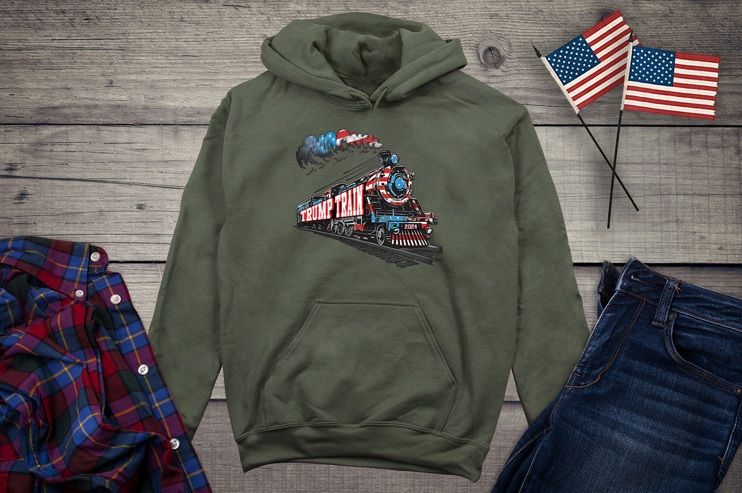 Trump Train Hoodie