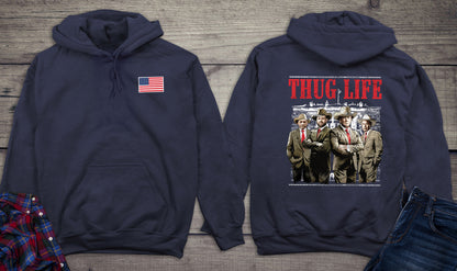 Thug Life Trump With Crest Hoodie