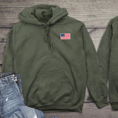 Live Free With Crest Hoodie