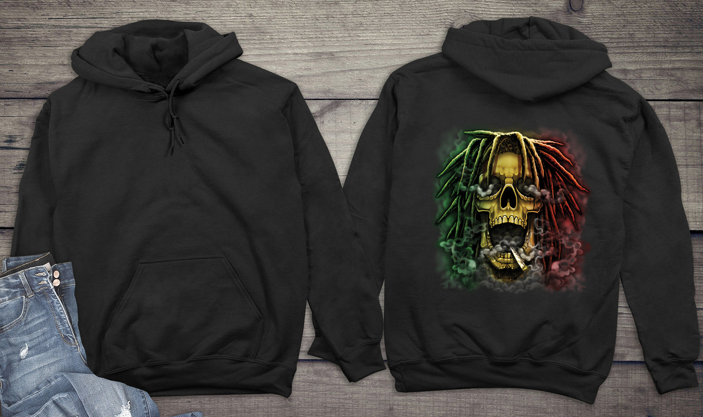 Rasta Skull Hoodie