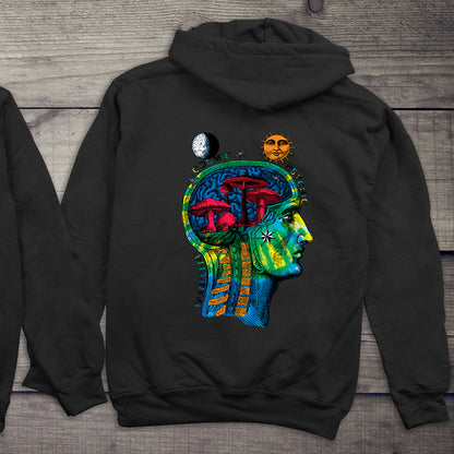 Cosmic Head Hoodie