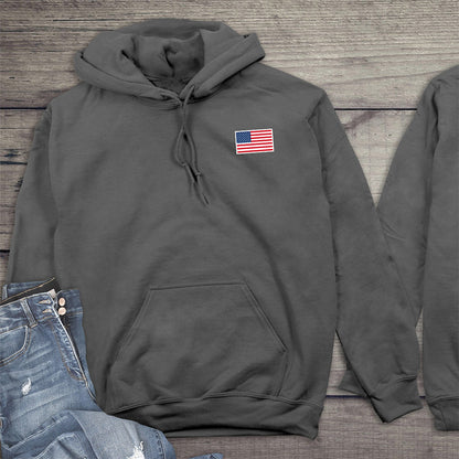 American Deer With Crest Hoodie