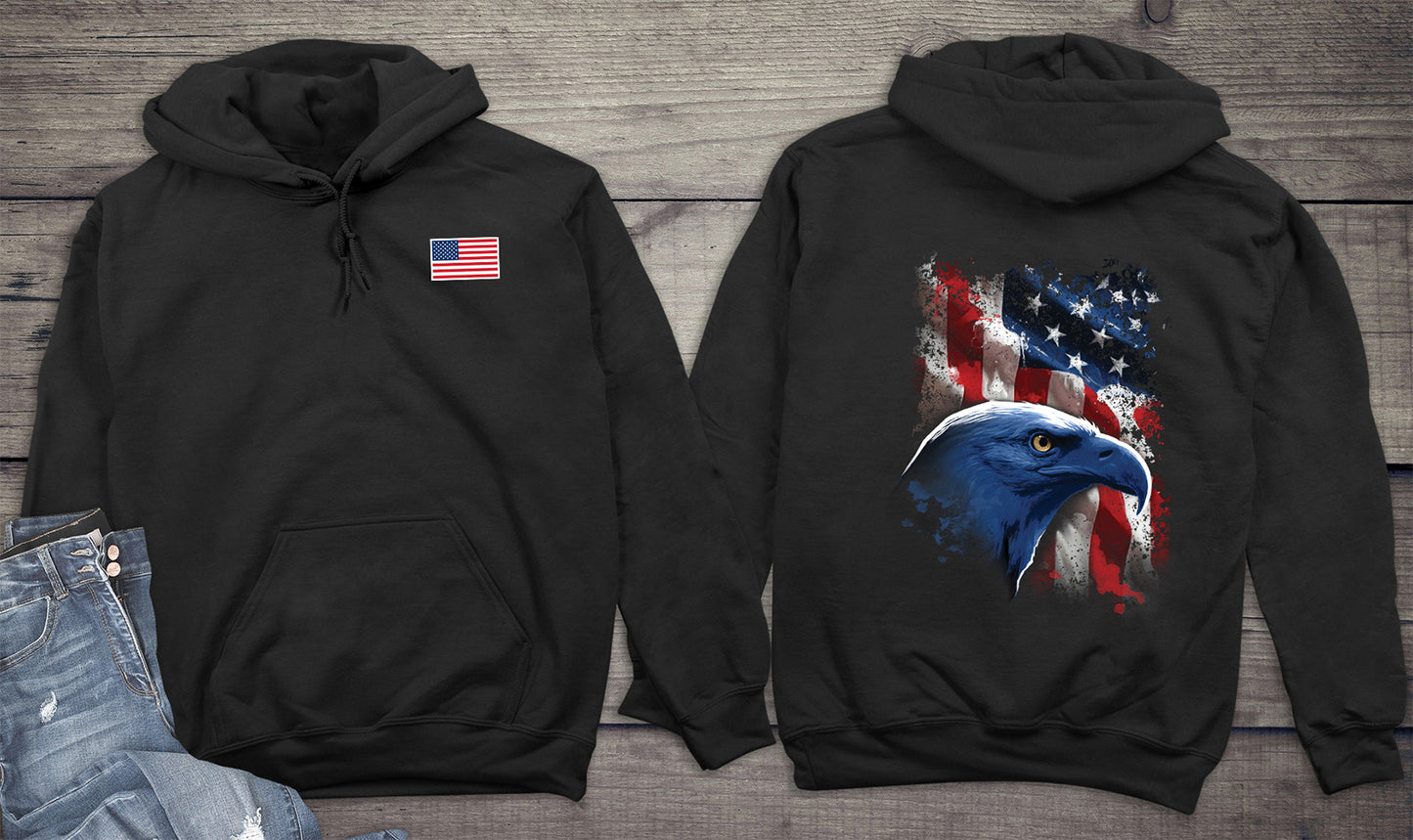 American Icon With Crest Hoodie