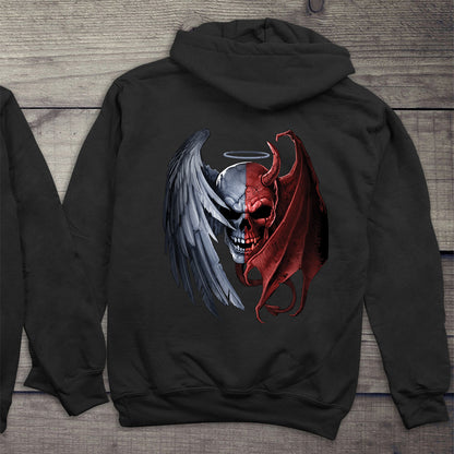 Heaven Hell Skull Hoodie