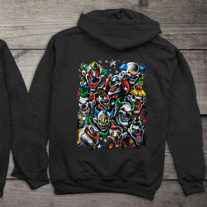 Colored Clowns Hoodie