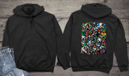 Colored Clowns Hoodie