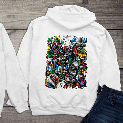 Colored Clowns Hoodie