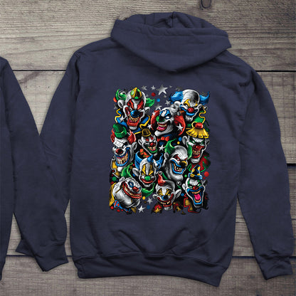 Colored Clowns Hoodie