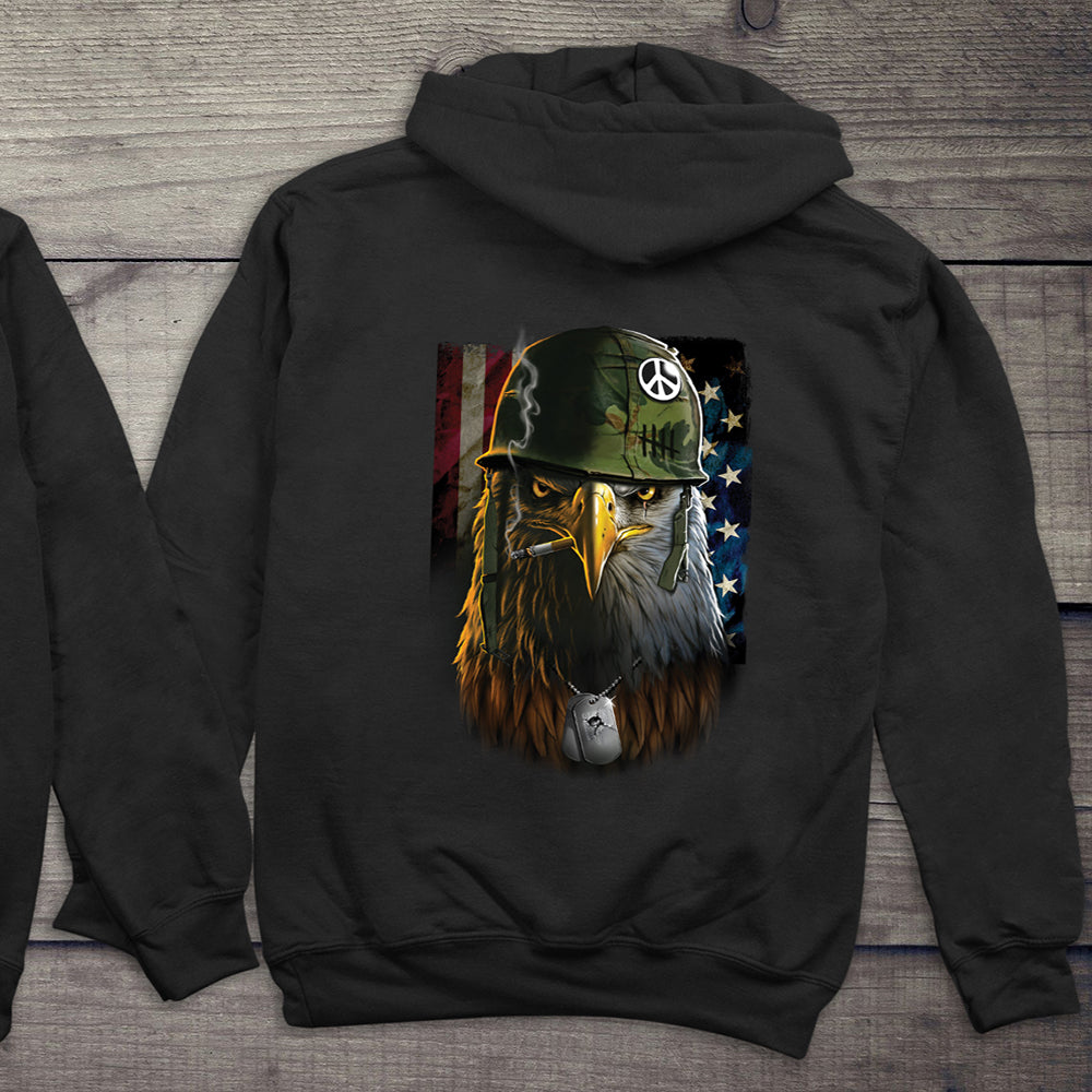 American Eagle With Crest Hoodie