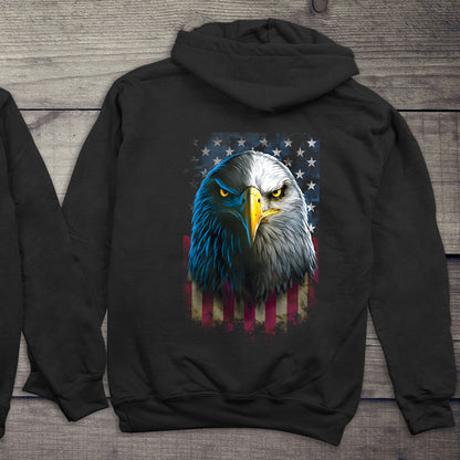 Eagle Stare With Crest Hoodie