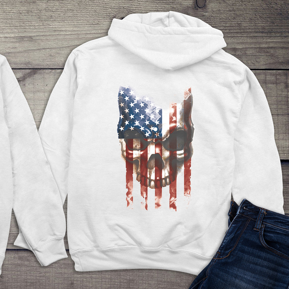 Flag Skull 2 With Crest Hoodie