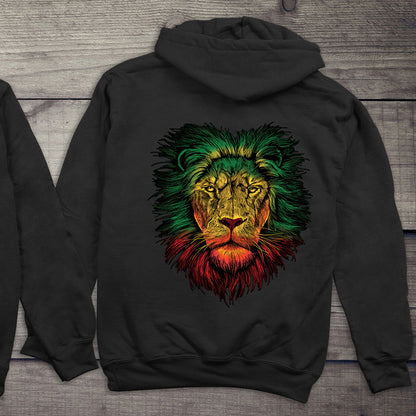 Rasta Colors Lion Hoodie