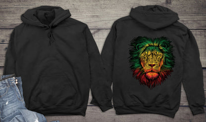 Rasta Colors Lion Hoodie