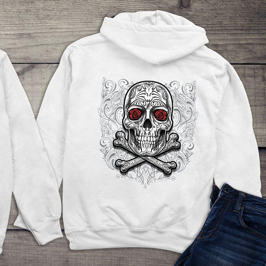 Rose Skull Hoodie