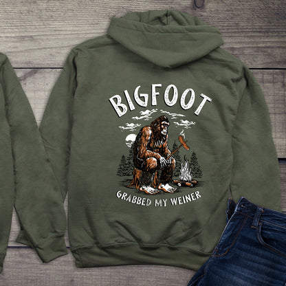 Bigfoot Grabbed My Weiner Hoodie