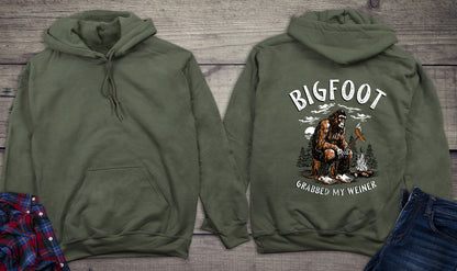 Bigfoot Grabbed My Weiner Hoodie