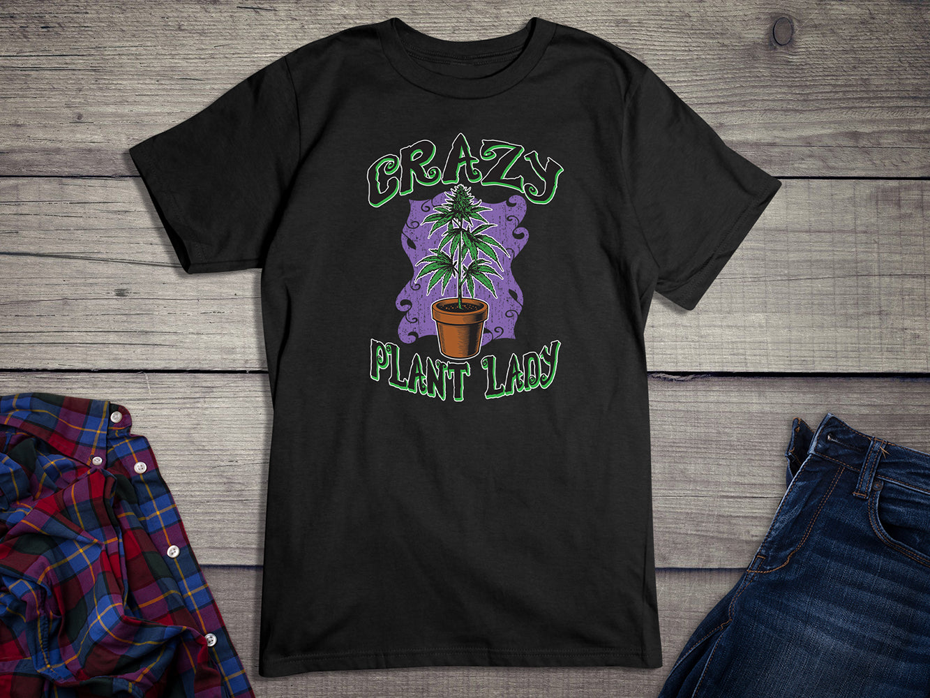 Crazy Plant Lady T-Shirt