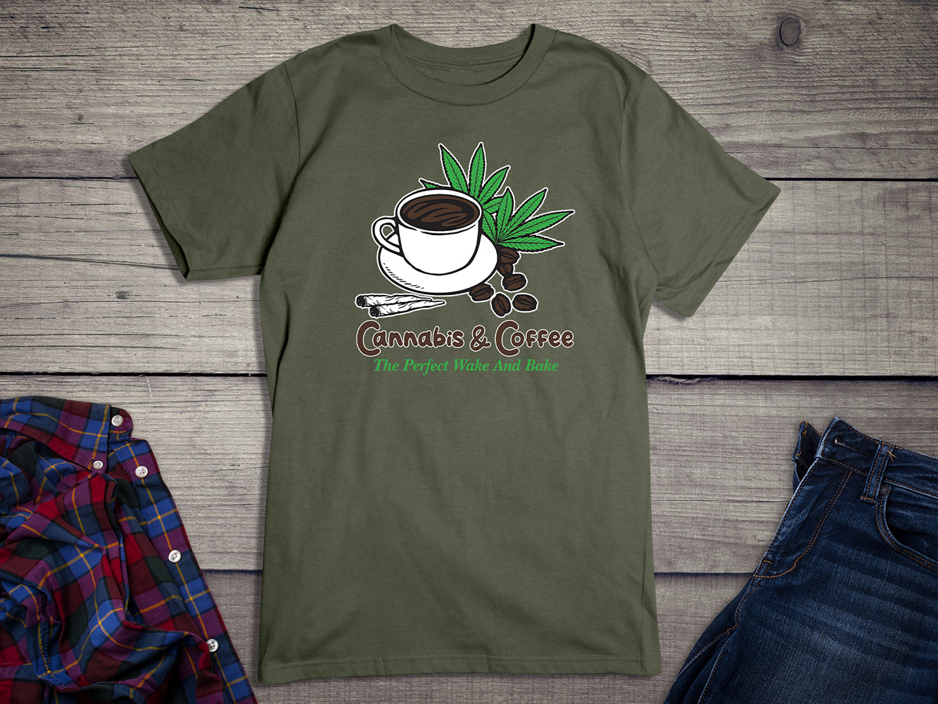 Cannabis & Coffee T-Shirt