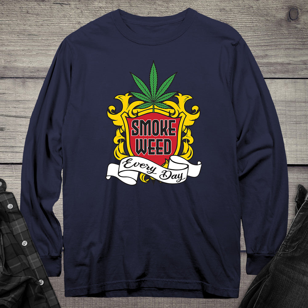 Smoke Weed Every Day Long Sleeve Tee