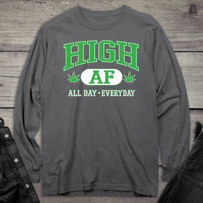 High AF Long Sleeve Tee