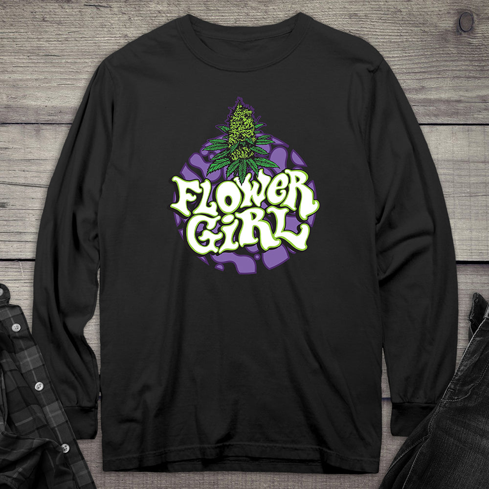 Flower Girl Long Sleeve Tee