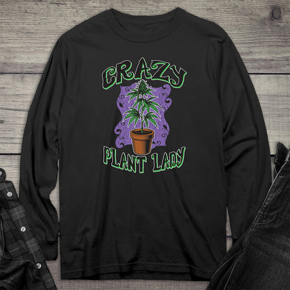 Crazy Plant Lady Long Sleeve Tee