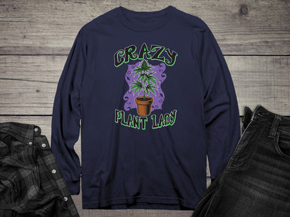 Crazy Plant Lady Long Sleeve Tee