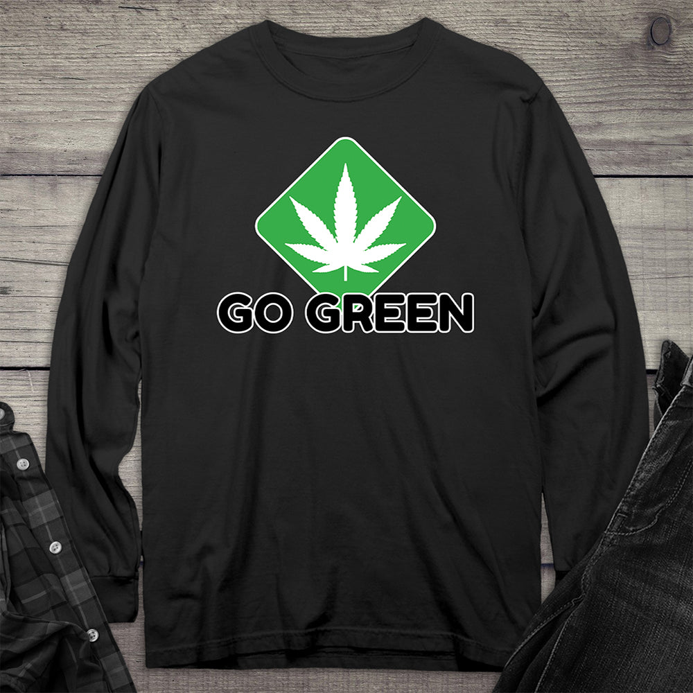 Go Green Long Sleeve Tee