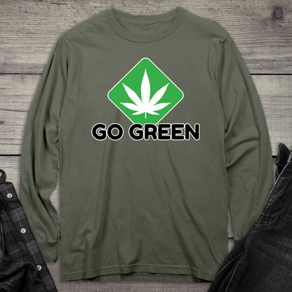 Go Green Long Sleeve Tee