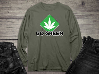 Go Green Long Sleeve Tee