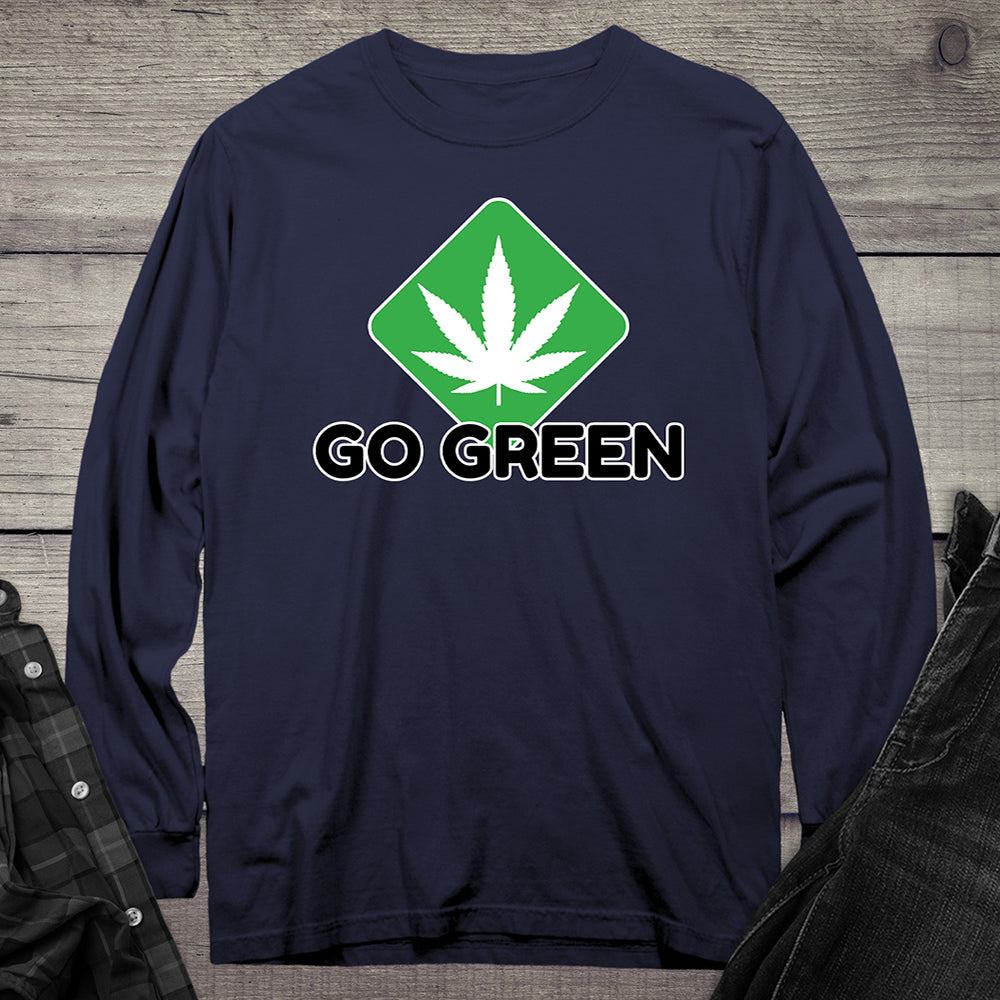 Go Green Long Sleeve Tee