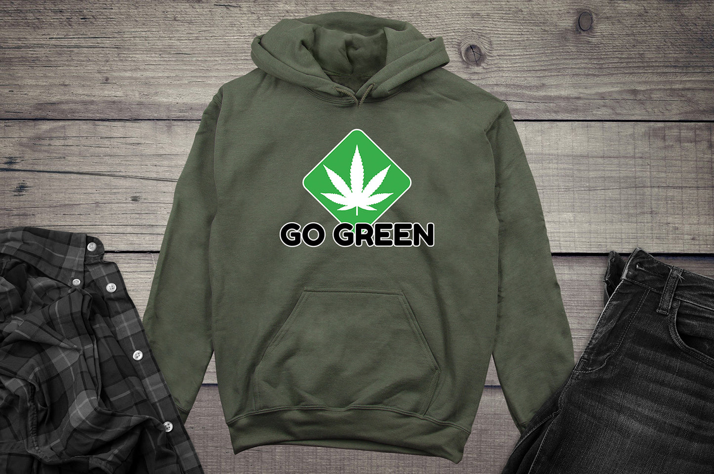 Go Green Hoodie