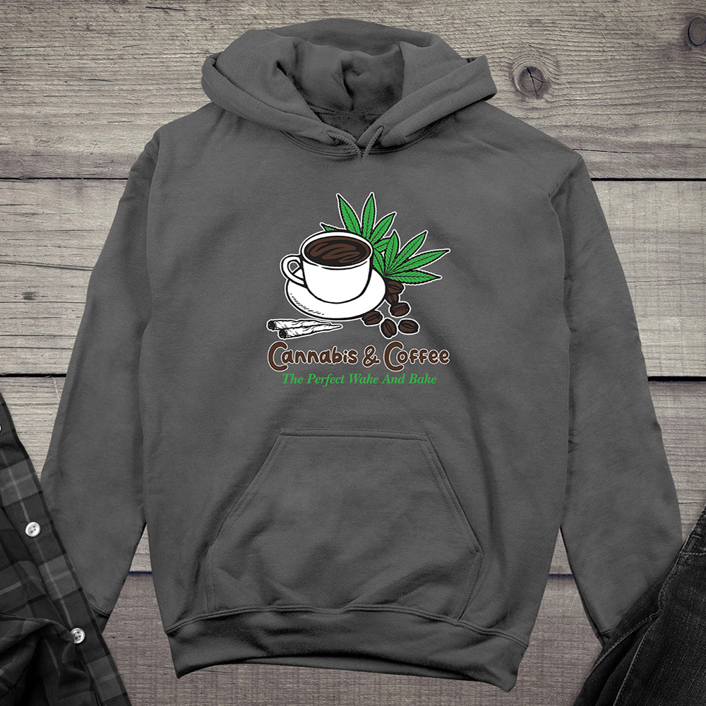 Cannabis And Coffee Hoodie