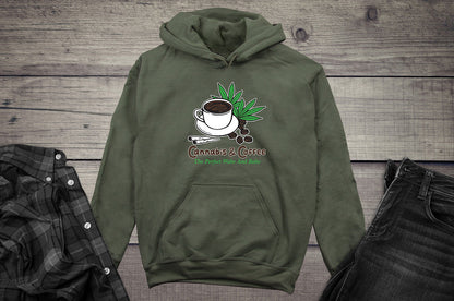 Cannabis And Coffee Hoodie