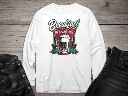 Breakfast Of Champions Long Sleeve Tee