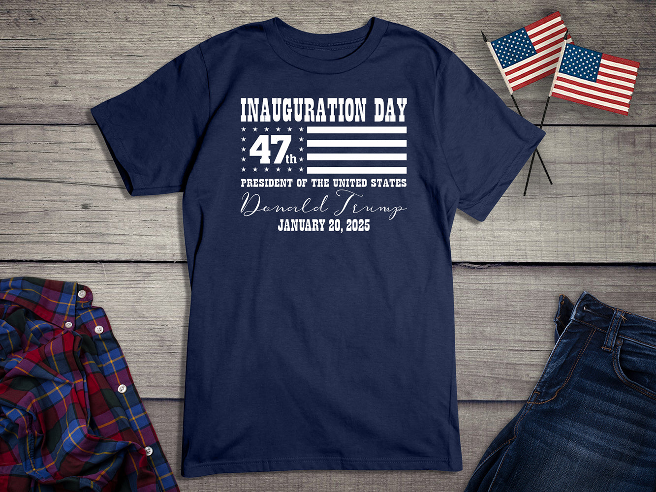 Inauguration Day Flag T-Shirt